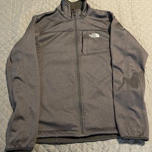 NorthFace full zip lined lightweight jacket, Large